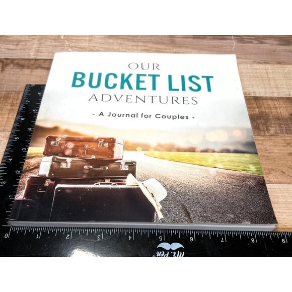 Our Bucket List Adventures Journal For Couples Romantic Travel Memory Book - Picture 4 of 5